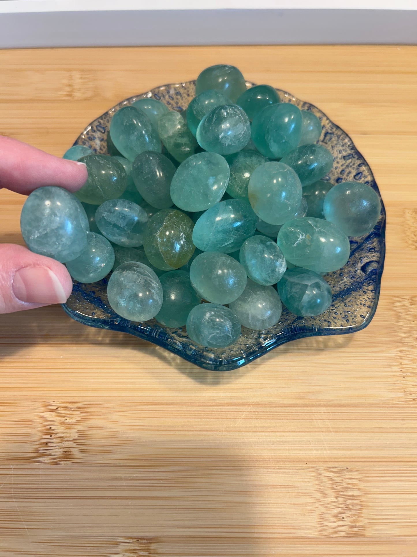 Green Fluorite Tumble