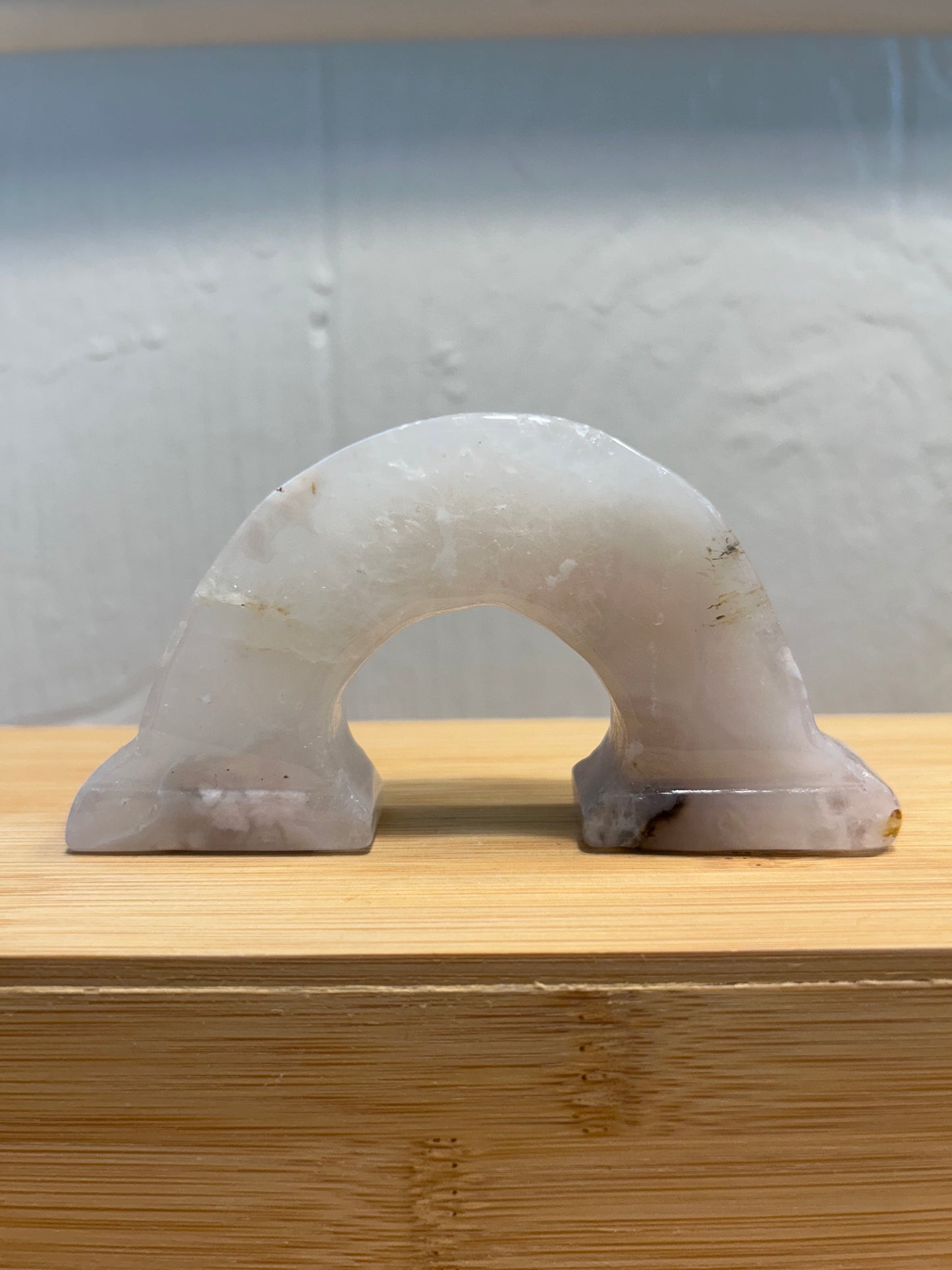 Rainbow Carving | Flower Agate