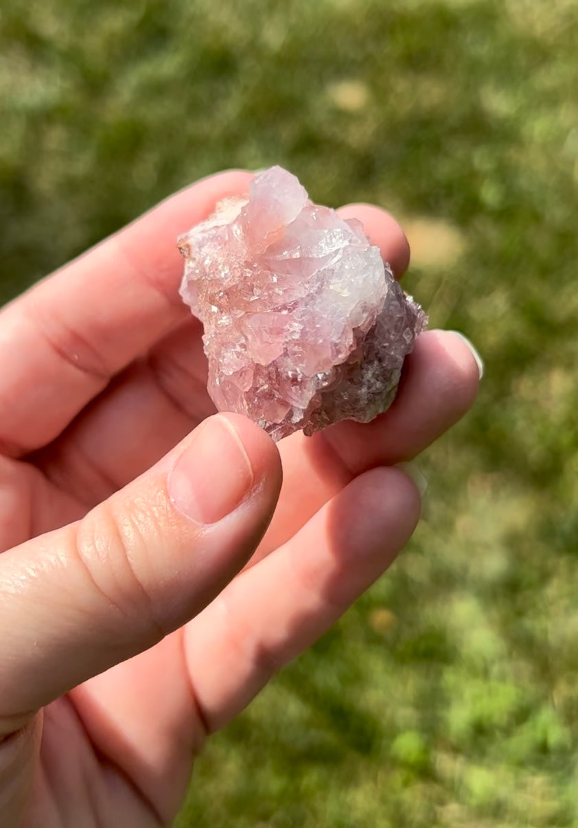 Pink Amethyst Geode | D