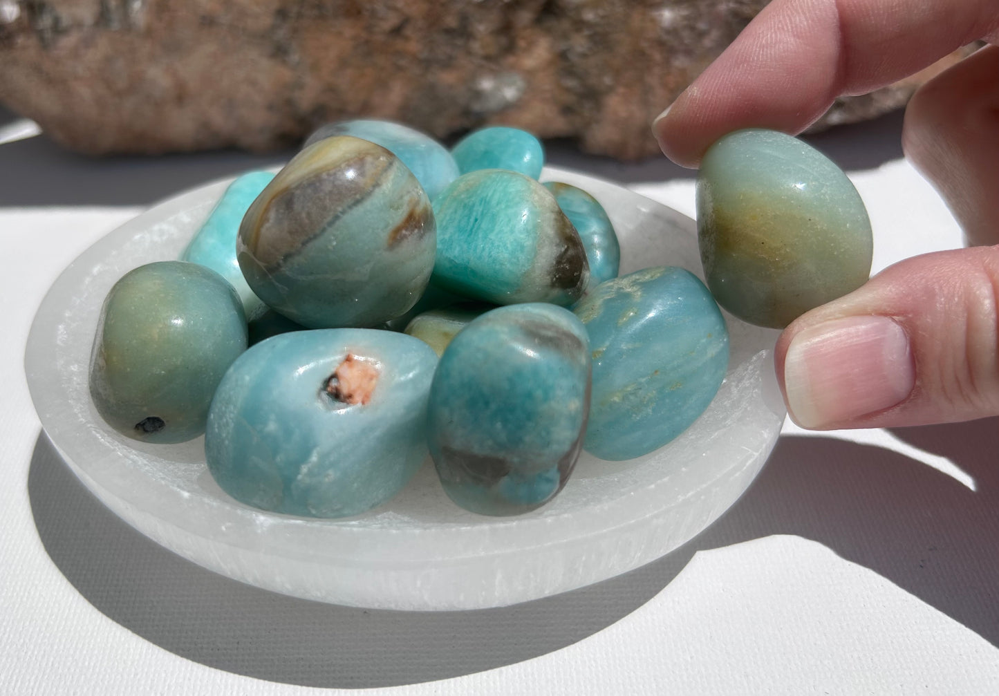 Carribean Calcite Tumble