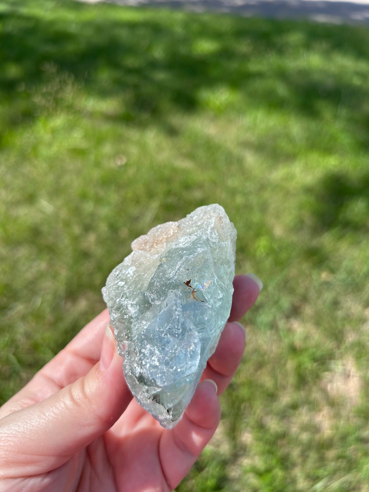 Blue Green Fluorite Specimen | A