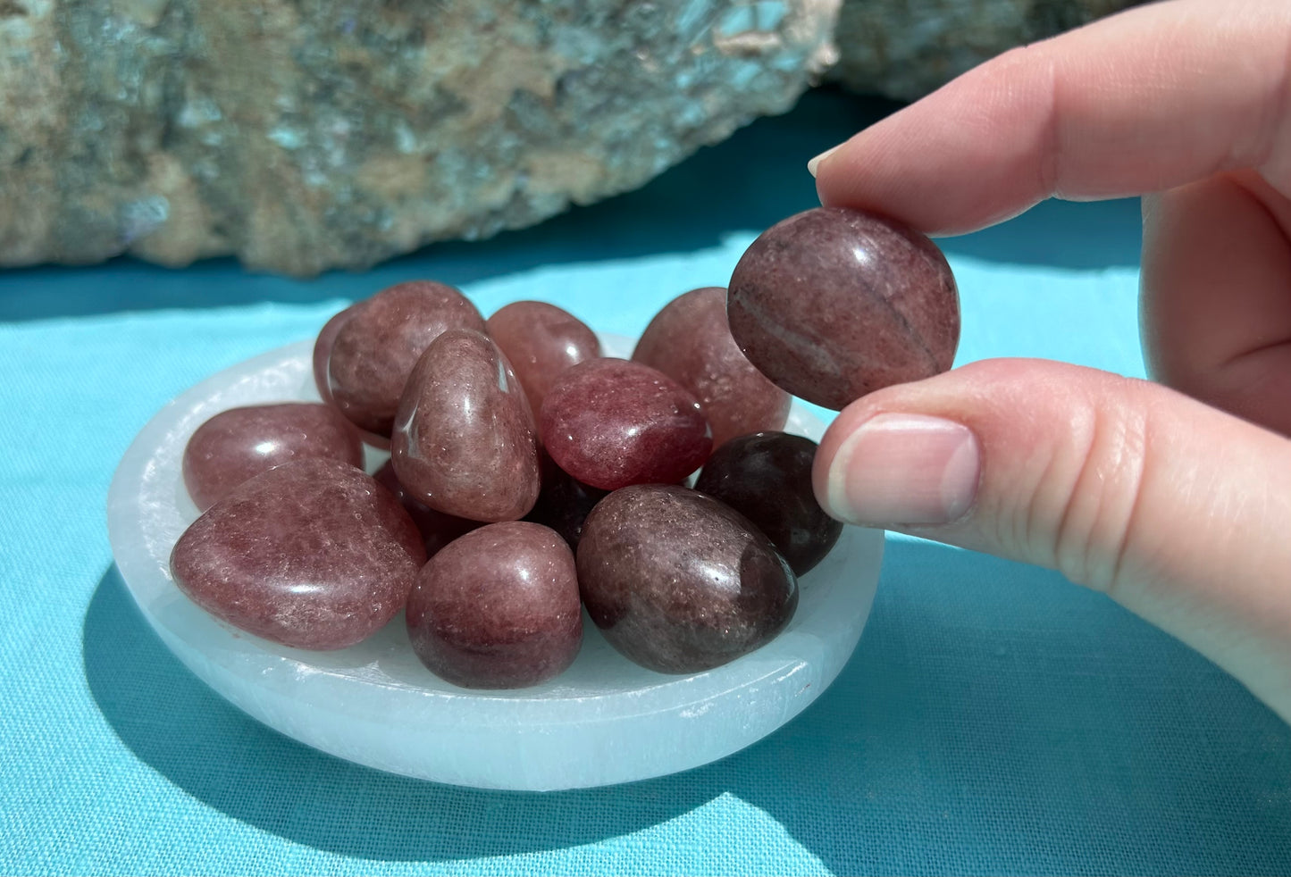 Strawberry Quartz Tumble