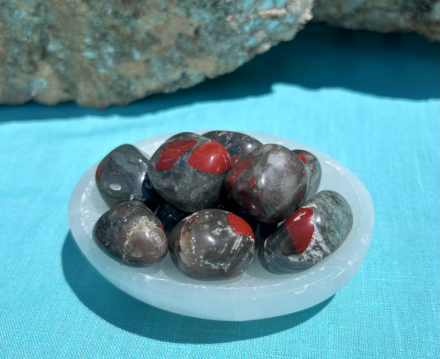 African Bloodstone Tumble