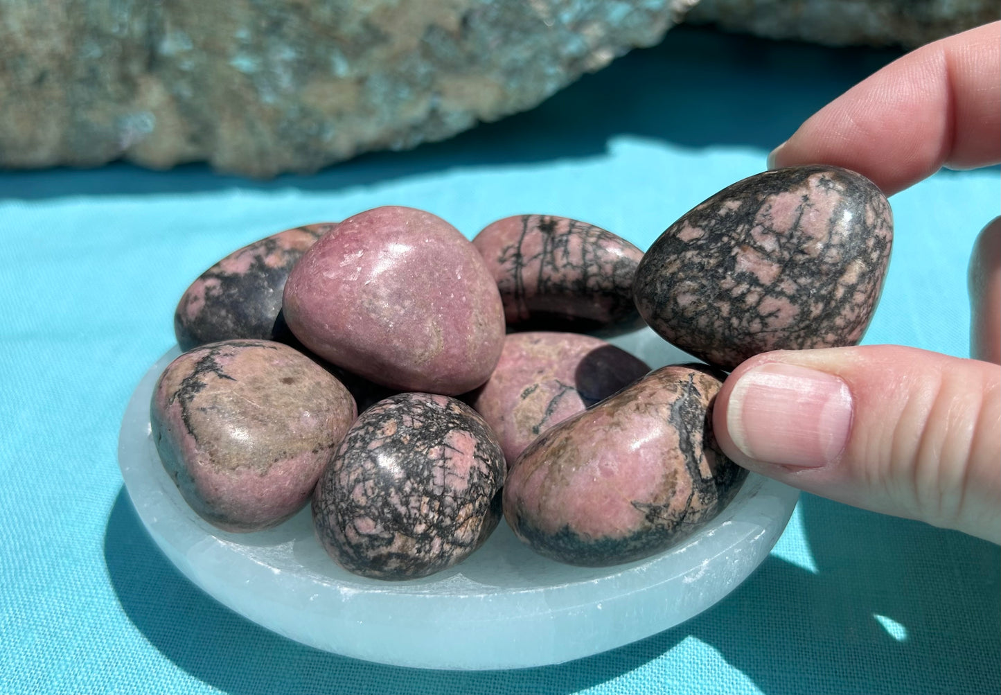 Rhodonite Tumble | Large