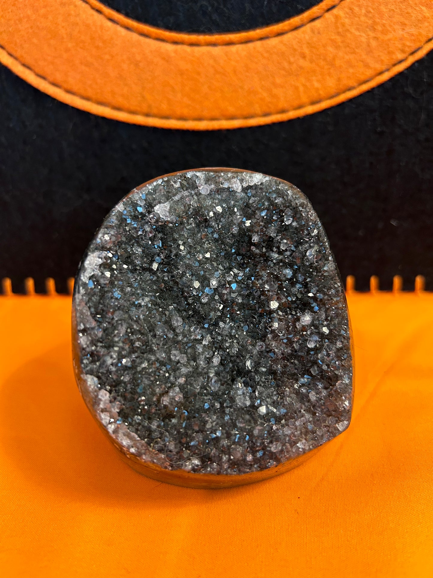 Black Amethyst Cut Base