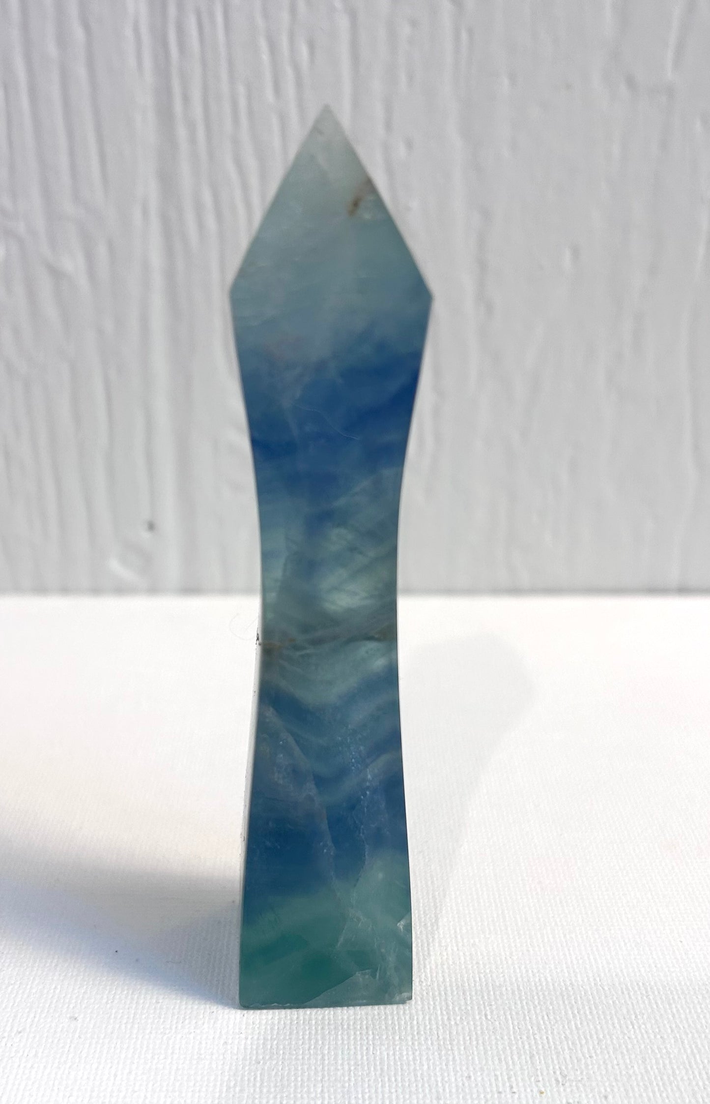 Blue & Green Fluorite Tower | B
