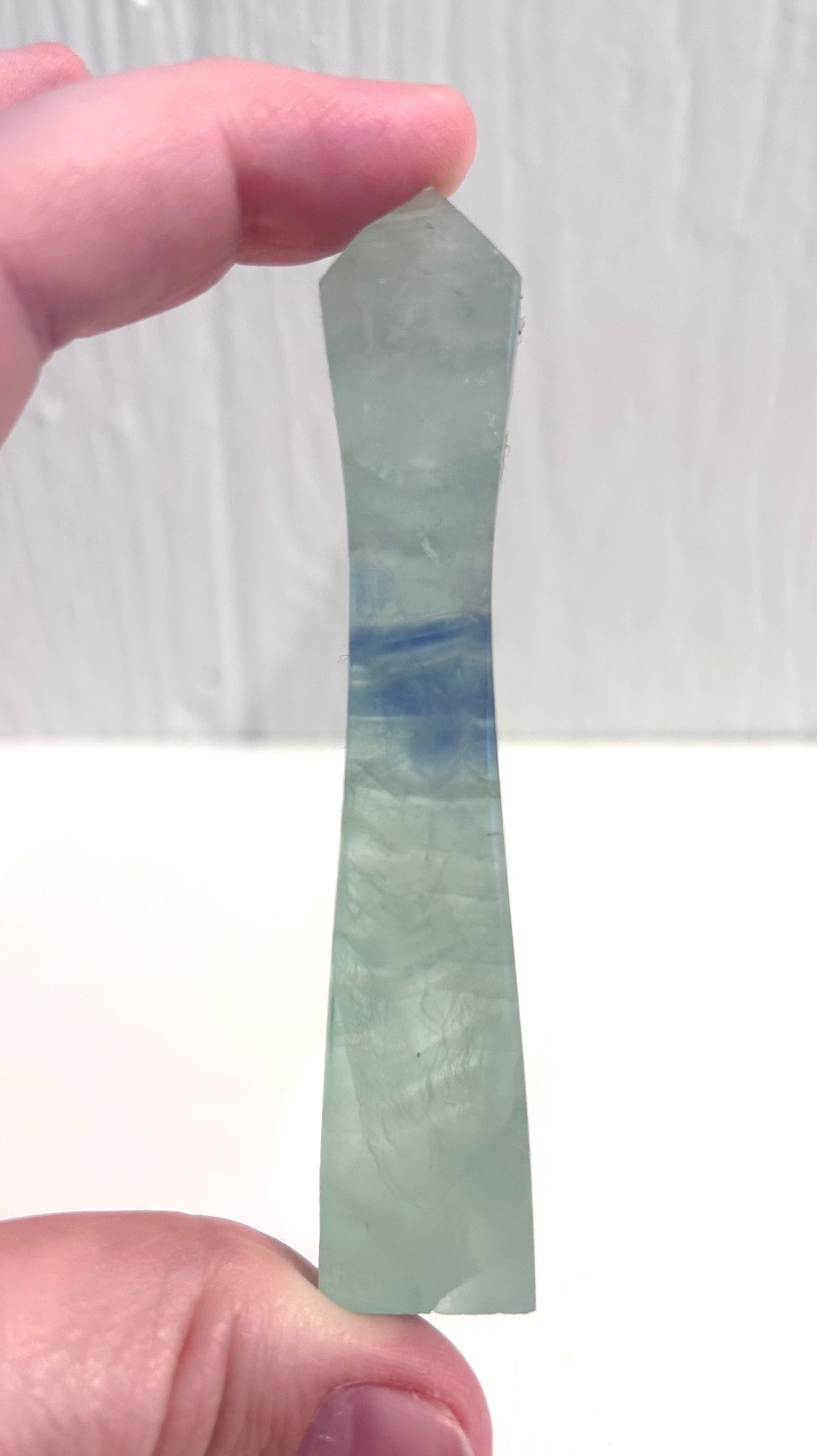 Blue & Green Fluorite Tower | A