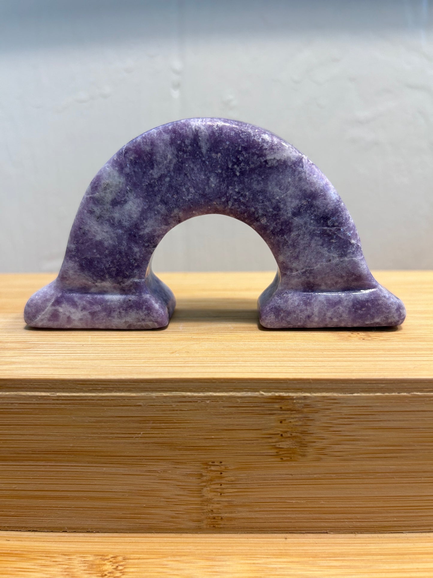 Rainbow Carving | Lepidolite