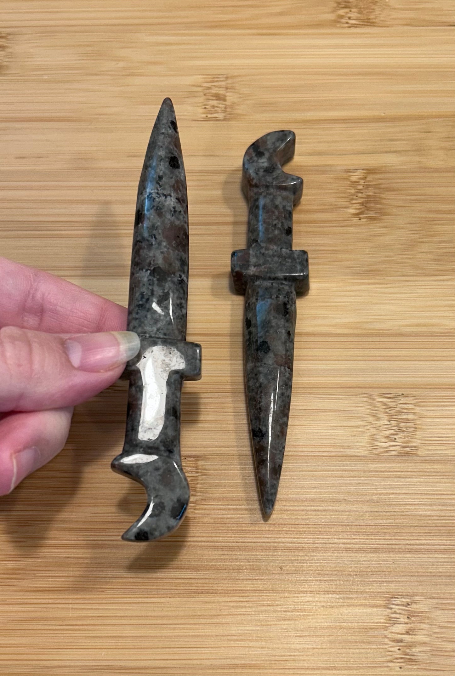 Yooperlite Dagger with Moon