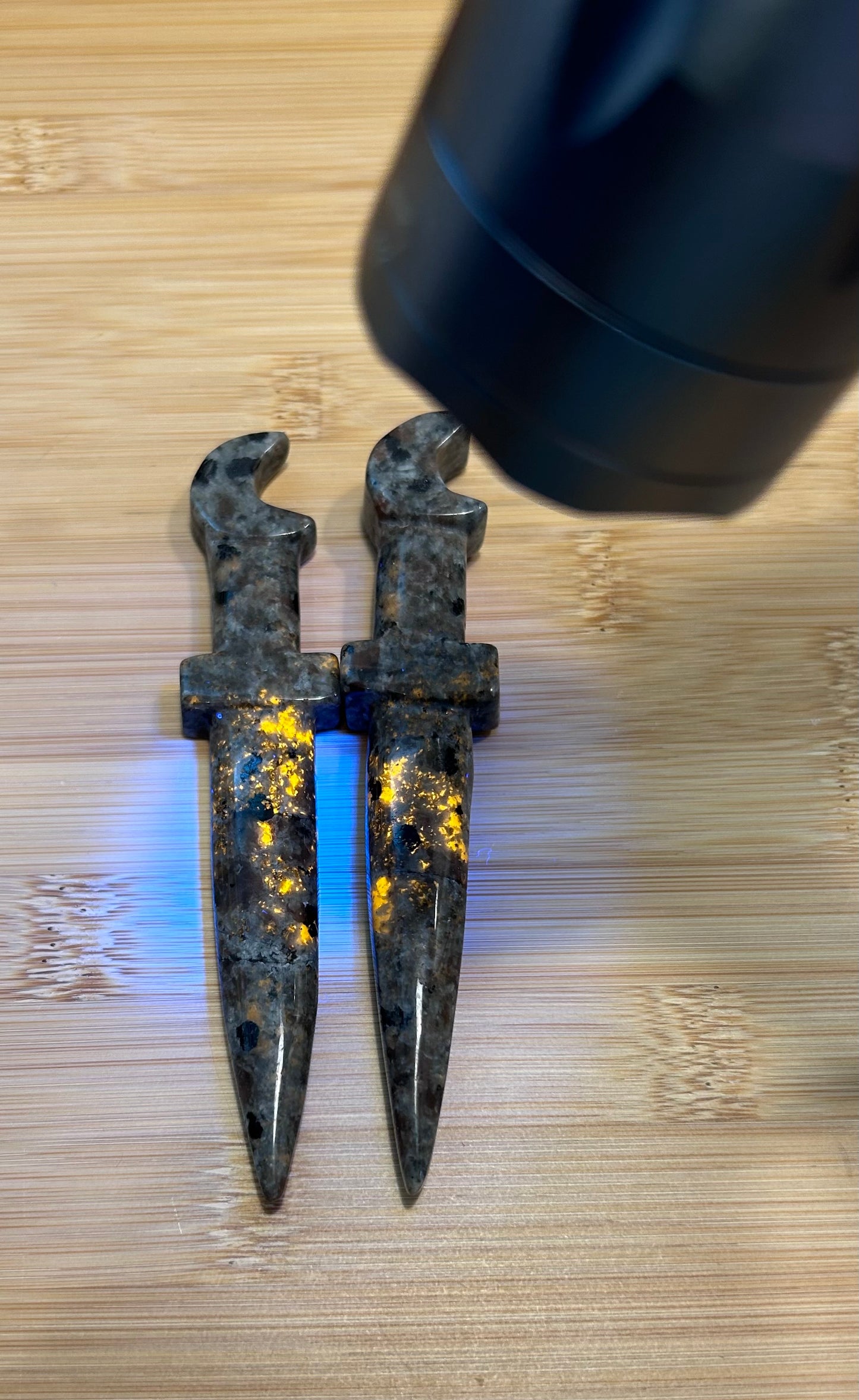 Yooperlite Dagger with Moon
