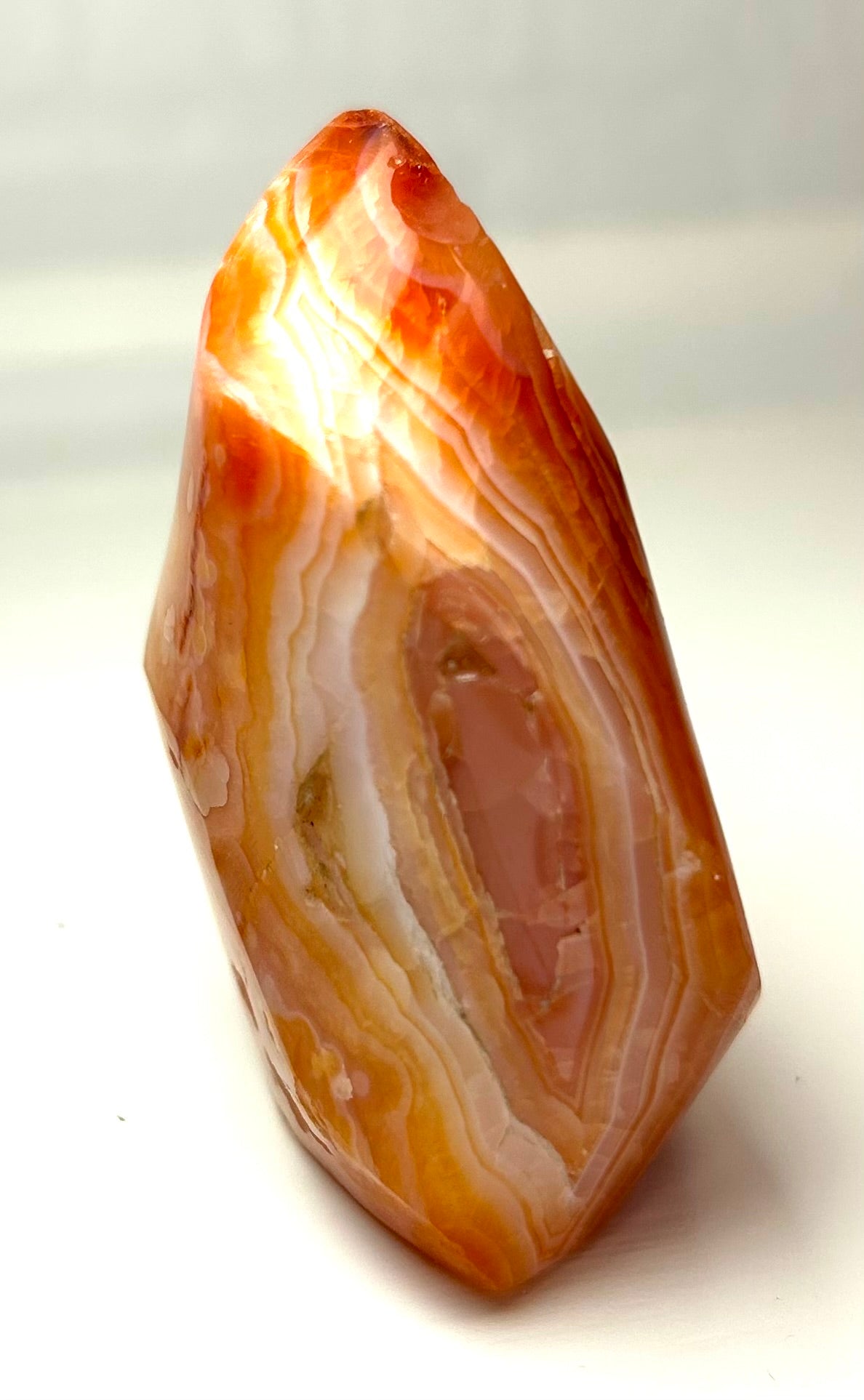 Carnelian Flame Carvings | A - F