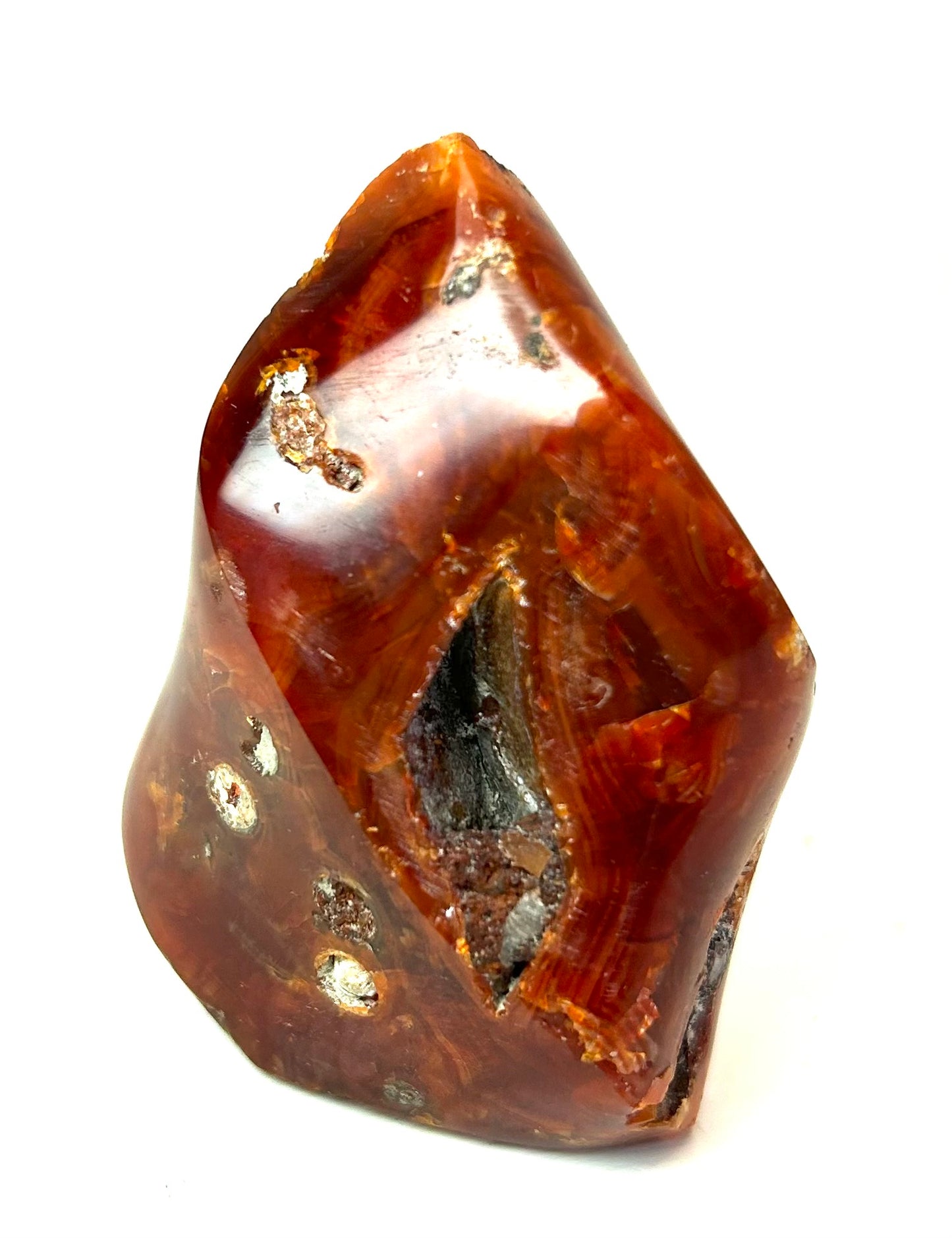 Carnelian Flame Carvings | A - F