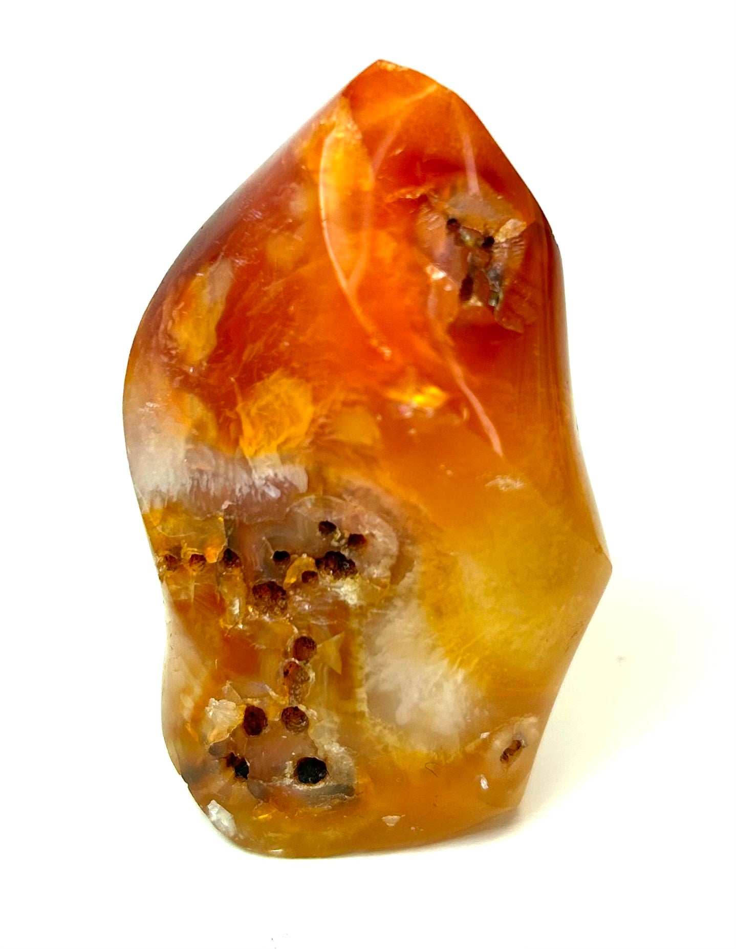 Carnelian Flame Carvings | A - F
