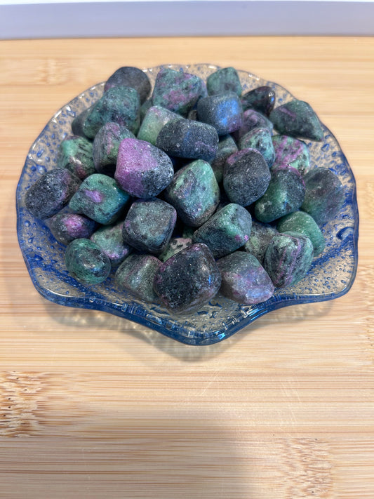 Ruby in Zoisite Tumble