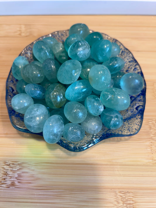 Green Fluorite Tumble