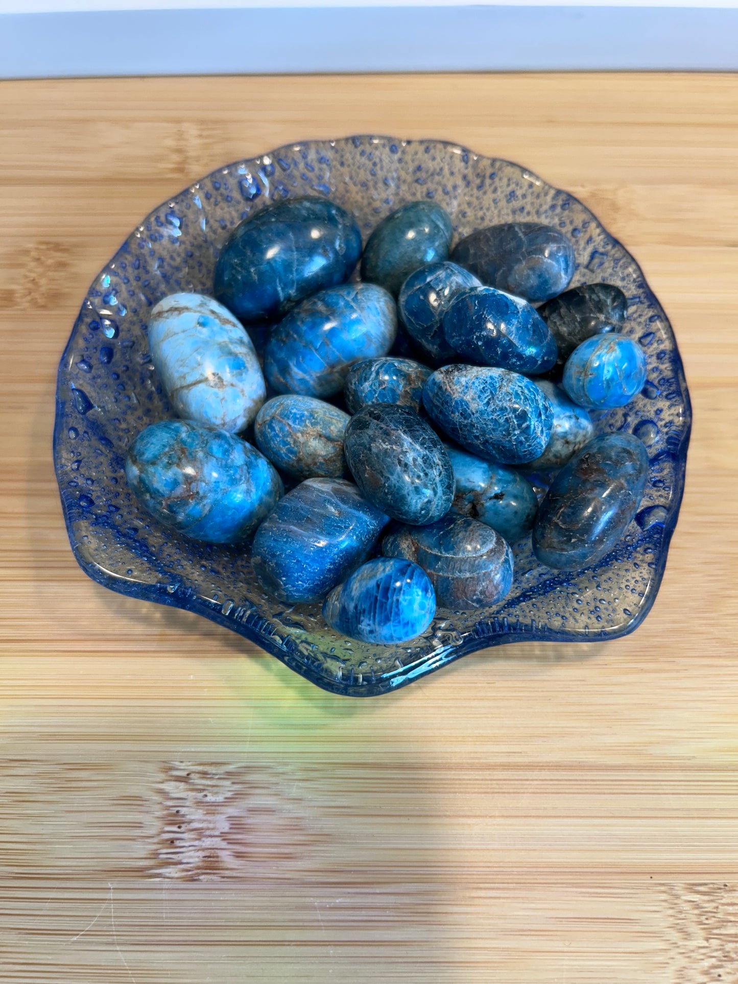 Blue Apatite Tumble