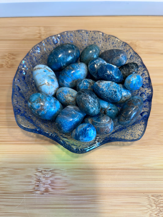 Blue Apatite Tumble