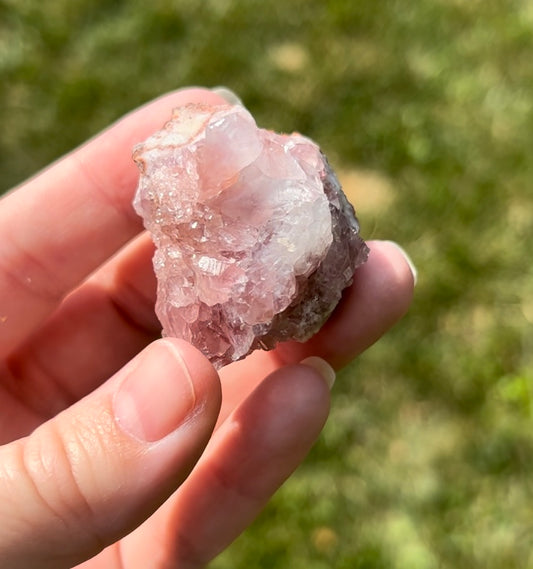 Pink Amethyst Geode | A