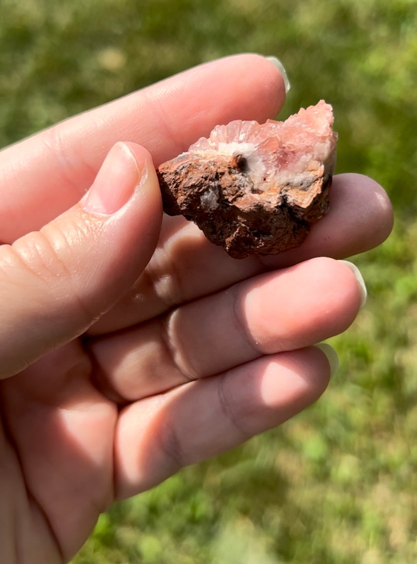 Pink Amethyst Geode | C