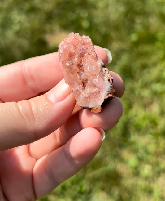 Pink Amethyst Geode | C