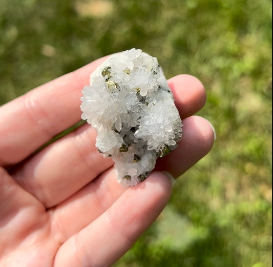 Quartz with Pyrite | C