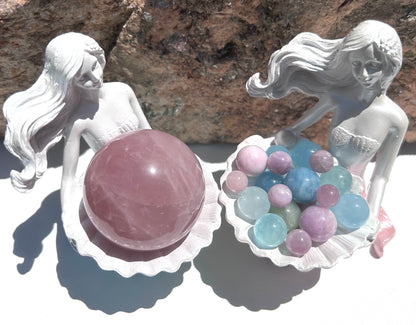 Mermaid Sphere & Crystal Holder