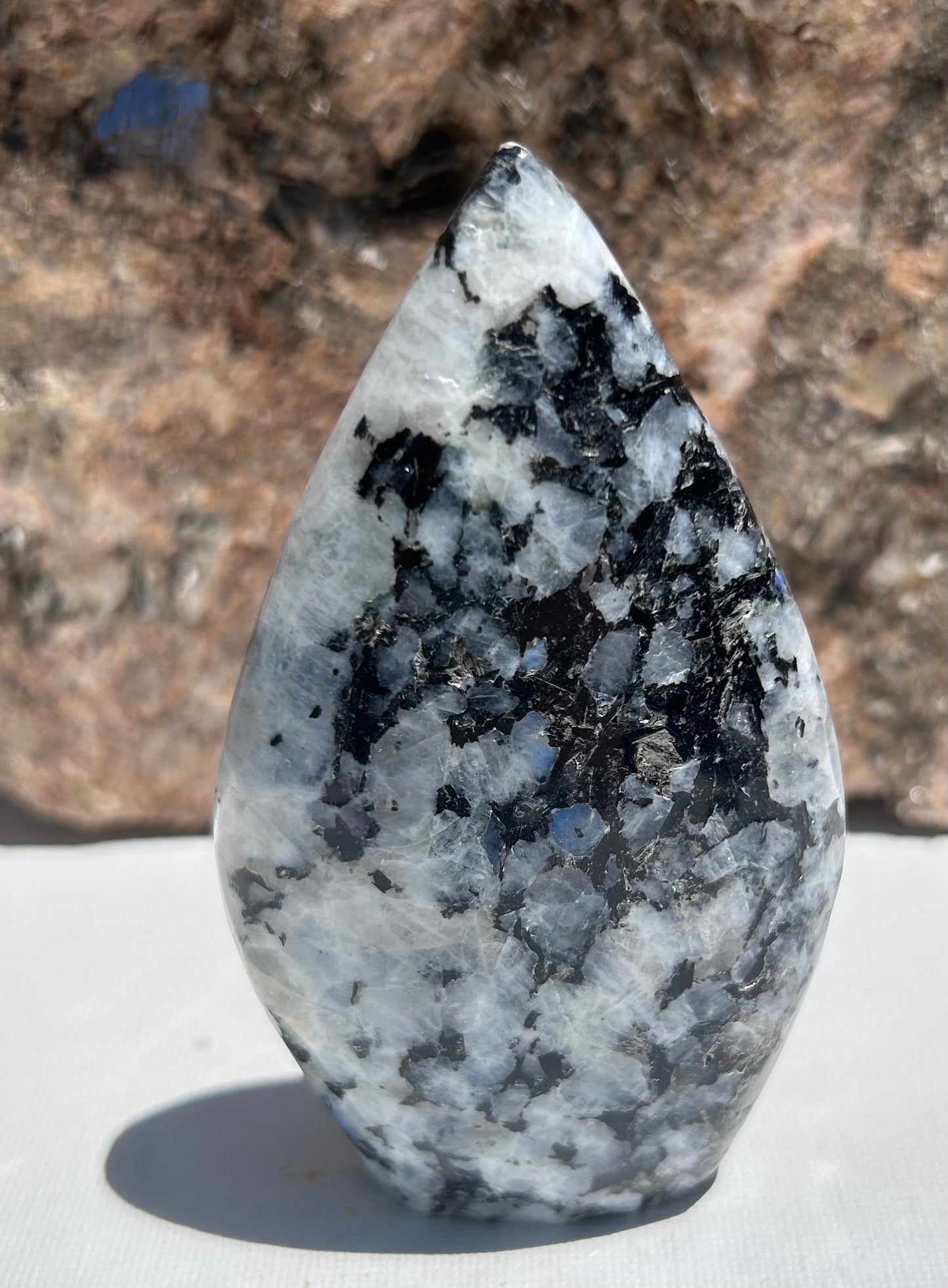 Flashy Rainbow Moonstone Free Form | C