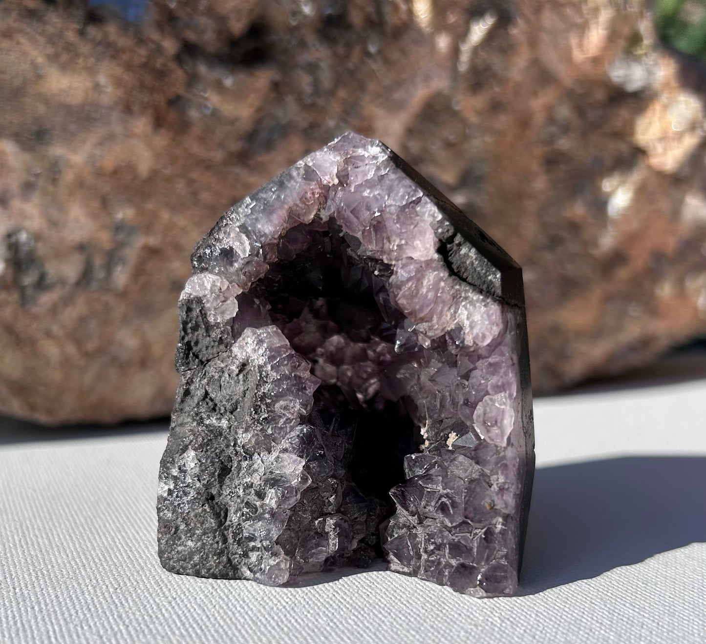Amethyst Geode Tower