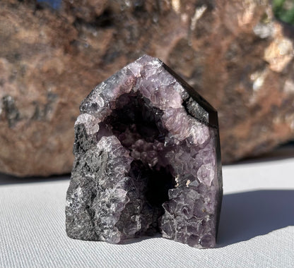 Amethyst Geode Tower