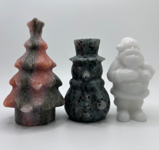 Crystal Christmas Carvings
