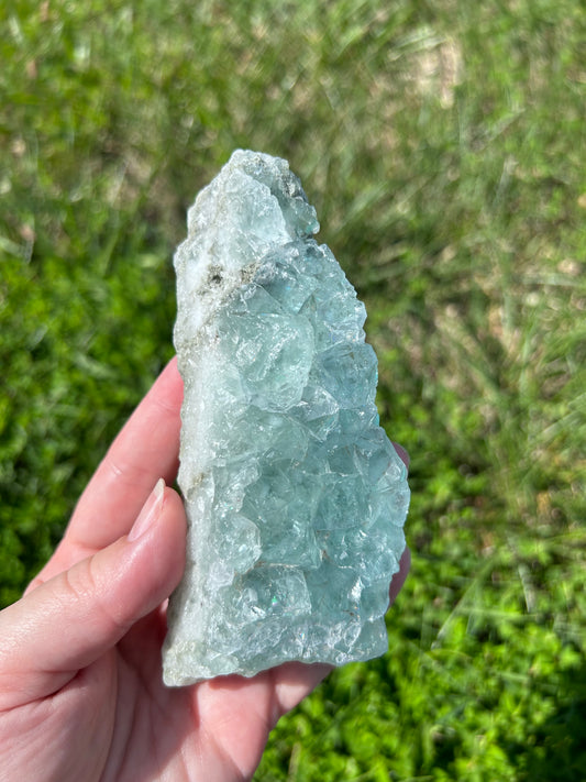 Blue Green Fluorite Specimen | D