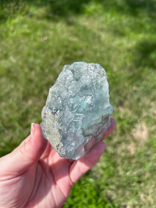 Blue Green Fluorite Specimen | C
