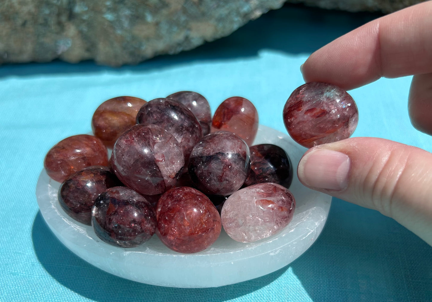Fire Quartz Tumble