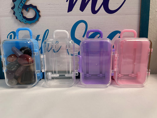 Car/Travel Crystal Suitcase Set