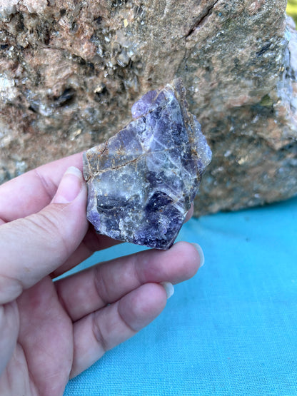 Raw Dream/Chevron Amethyst