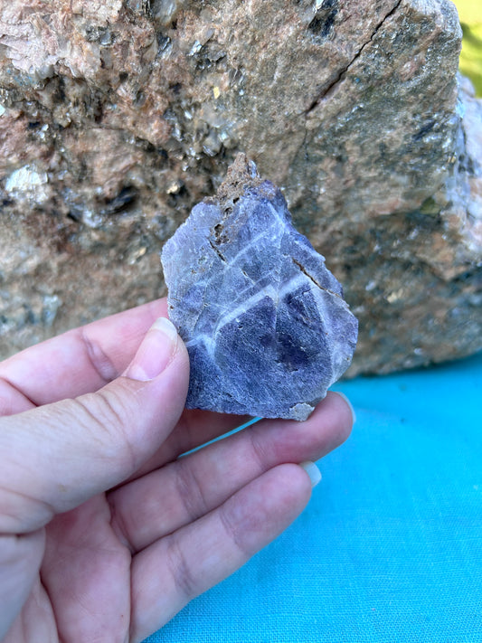 Raw Dream/Chevron Amethyst