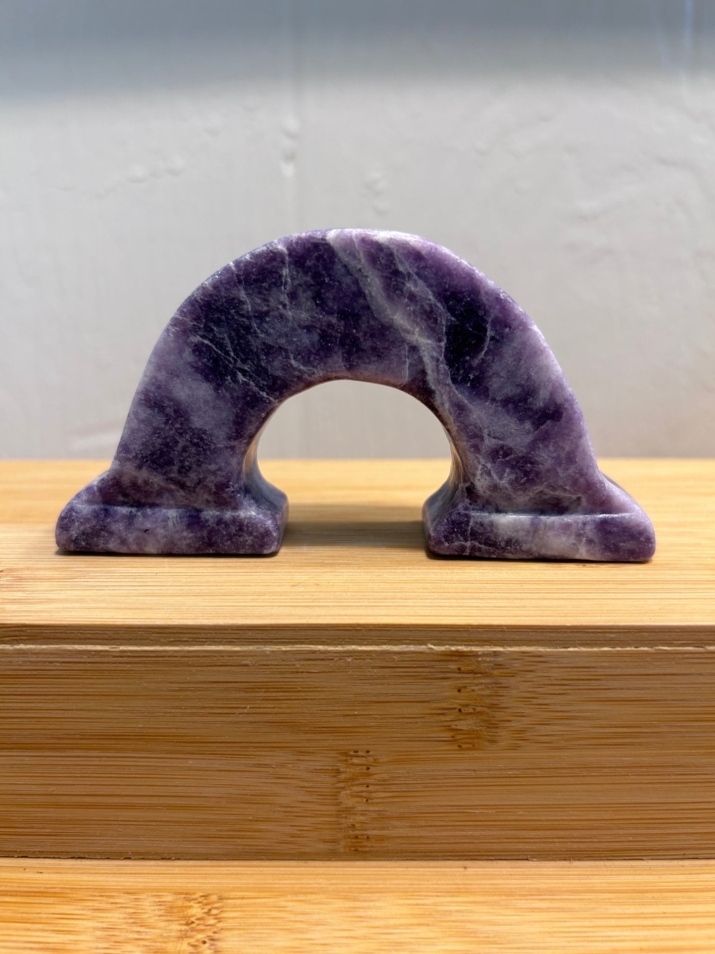 Rainbow Carving | Lepidolite