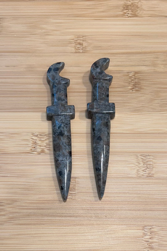 Yooperlite Dagger with Moon