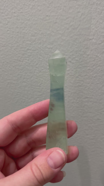 Blue & Green Fluorite Tower | A