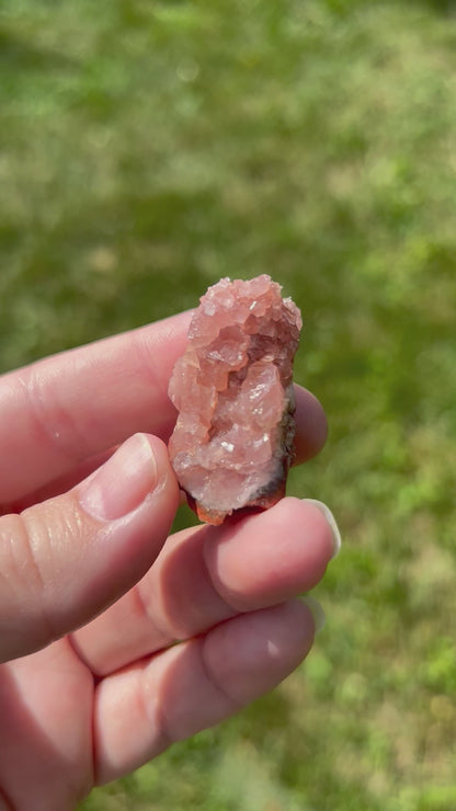 Pink Amethyst Geode | C