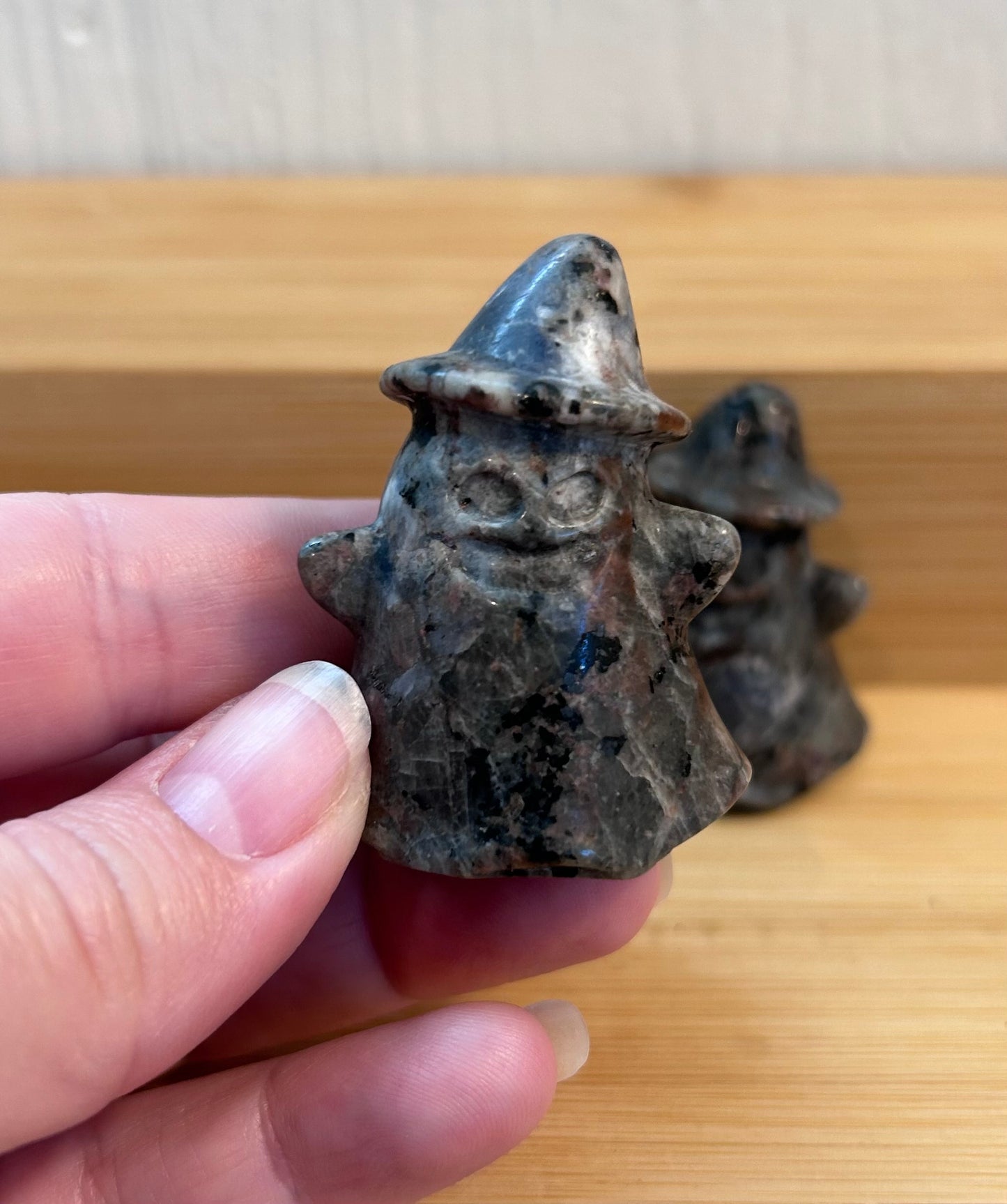 Yooperlite Ghost with Witch Hat